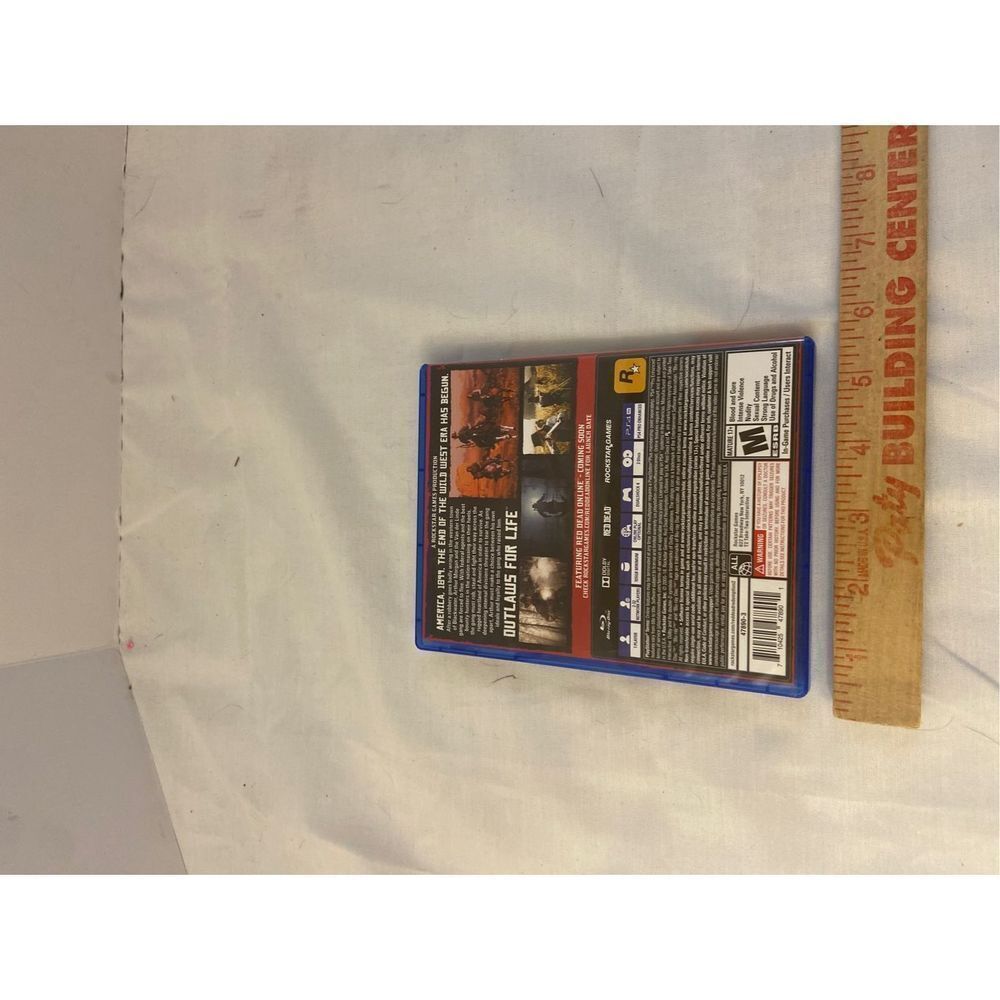 Red Dead Redemption II video game redemption and Instruction Book PS4 - Picture 5 of 5